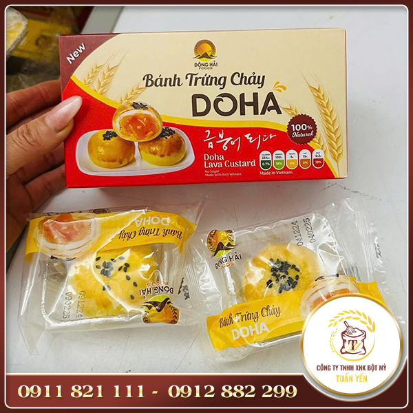 Hộp bánh trứng chảy